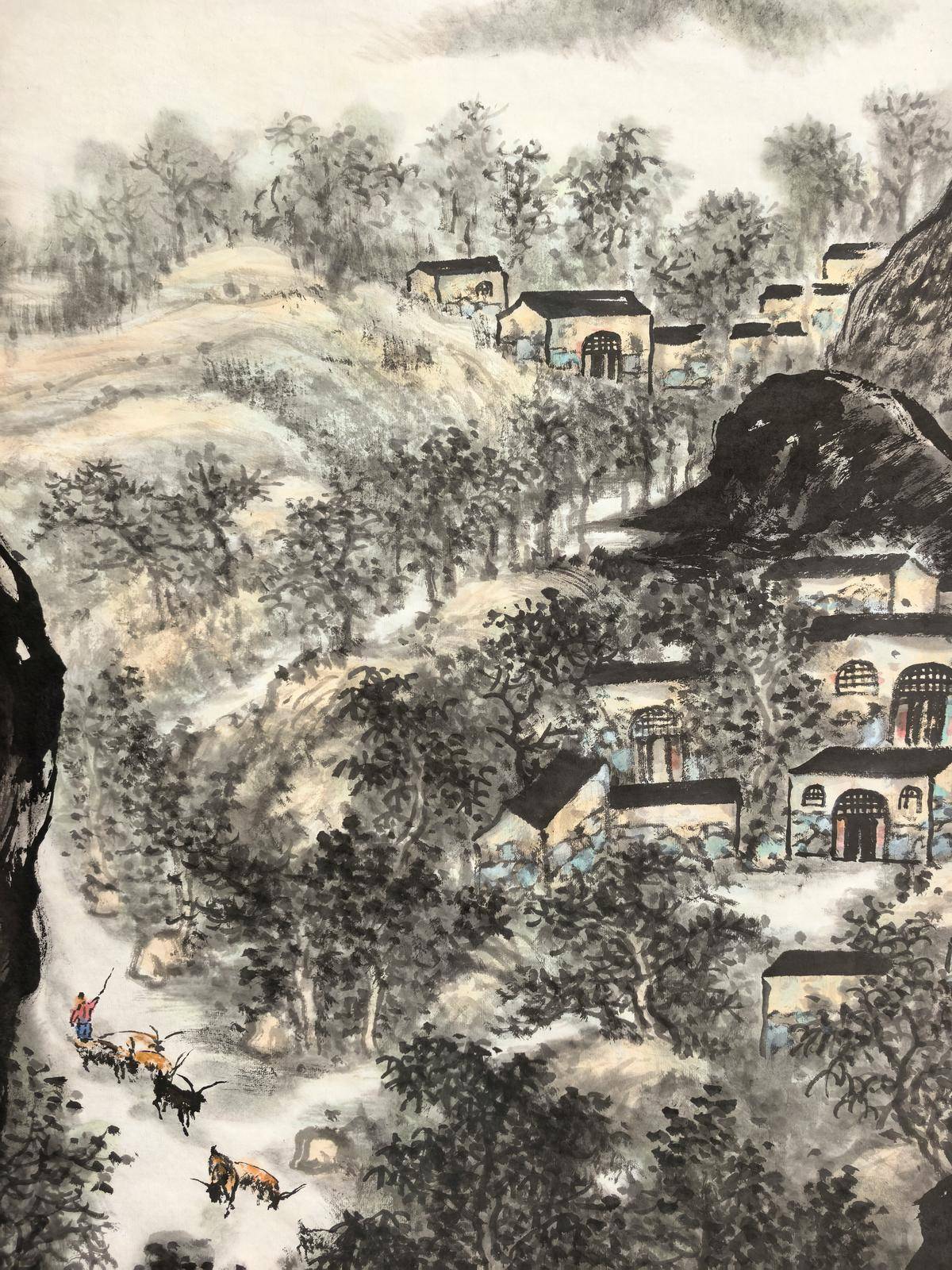 山乡皓月 - 高雪涛 作品图3