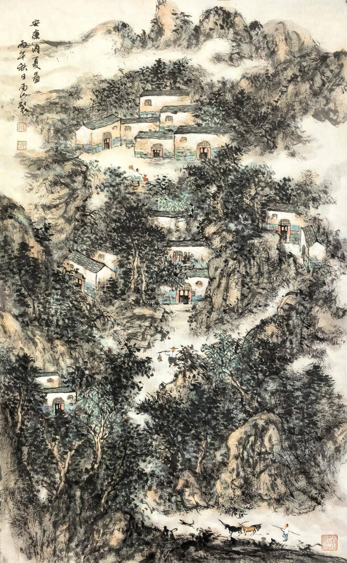 安康消夏图 - 高雪涛 作品图1