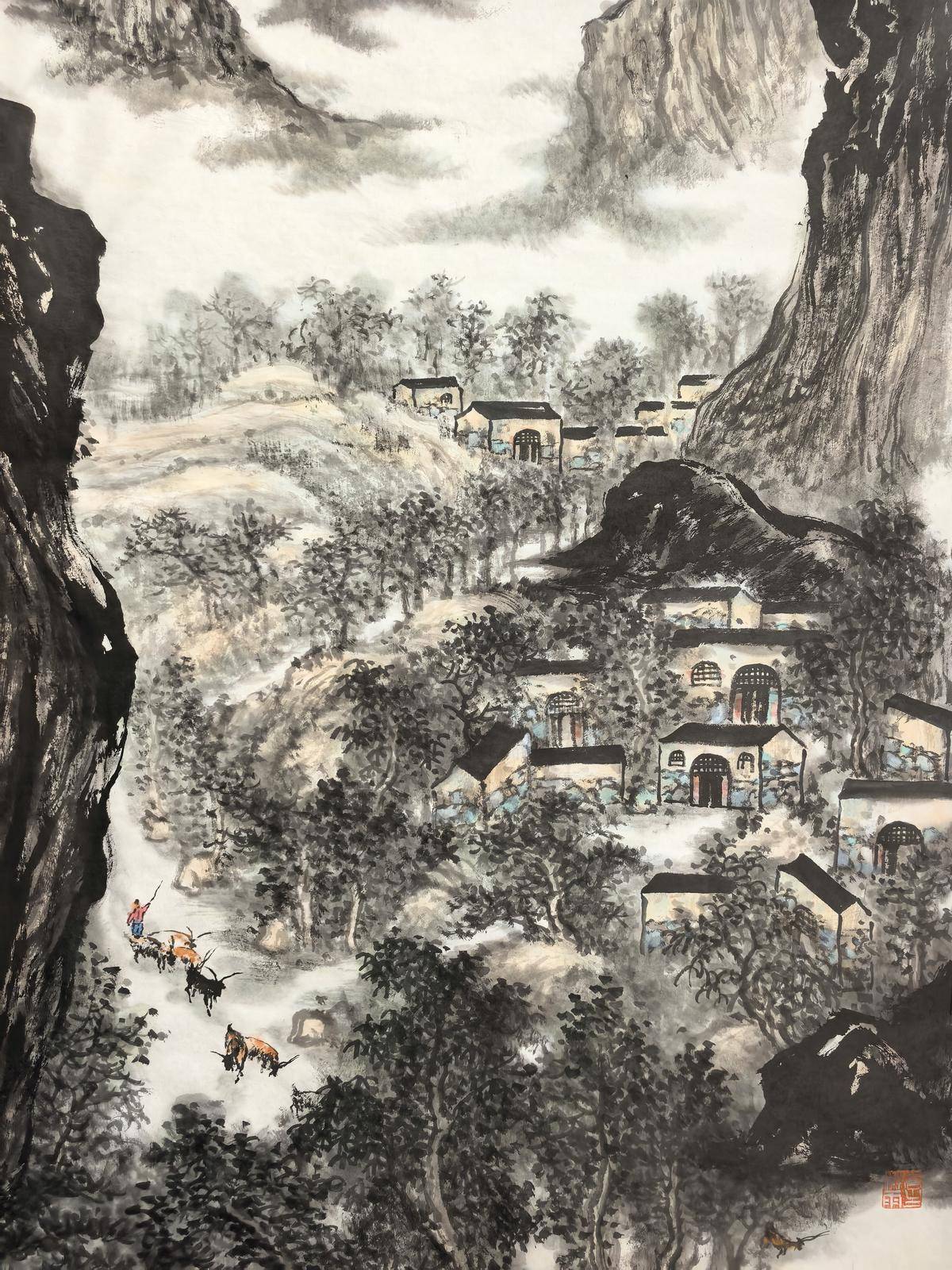 山乡皓月 - 高雪涛 作品图7
