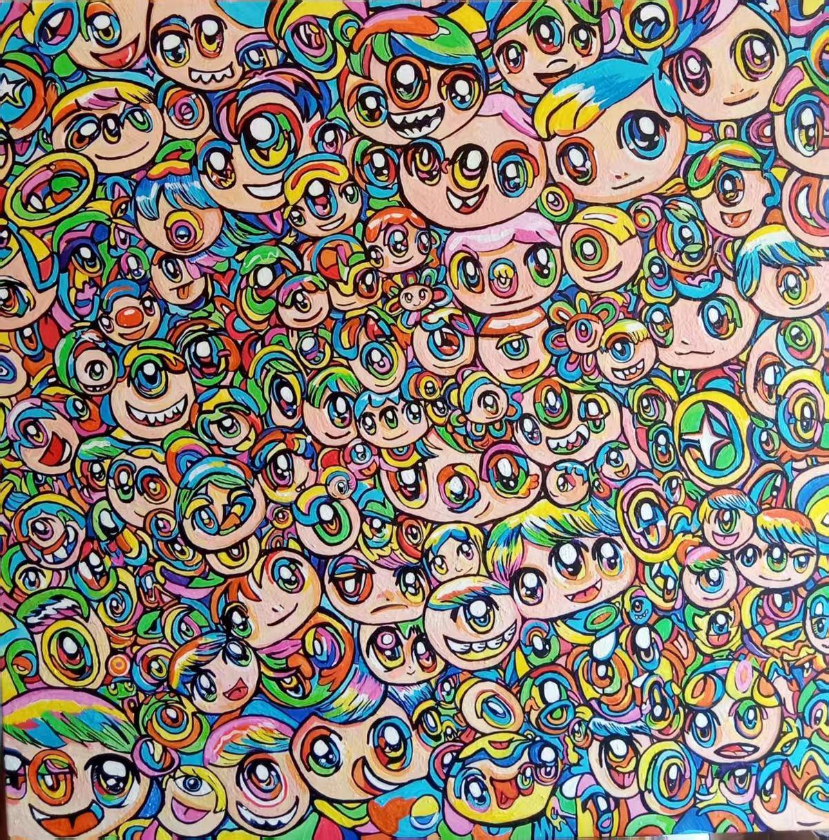 happy smile face - 陈碧娟 作品图1