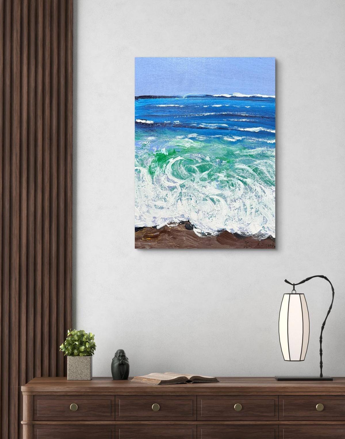 诗意风景&middot;海浪 - 高平 作品图5