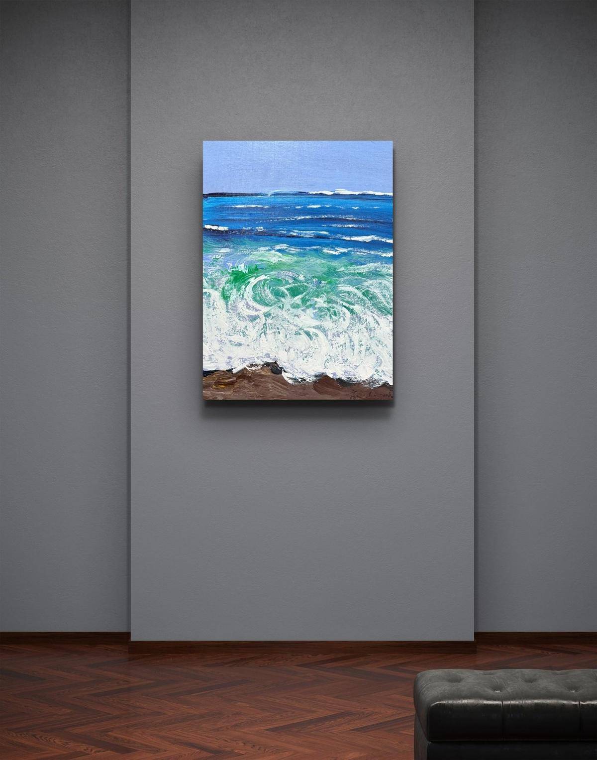 诗意风景&middot;海浪 - 高平 作品图3