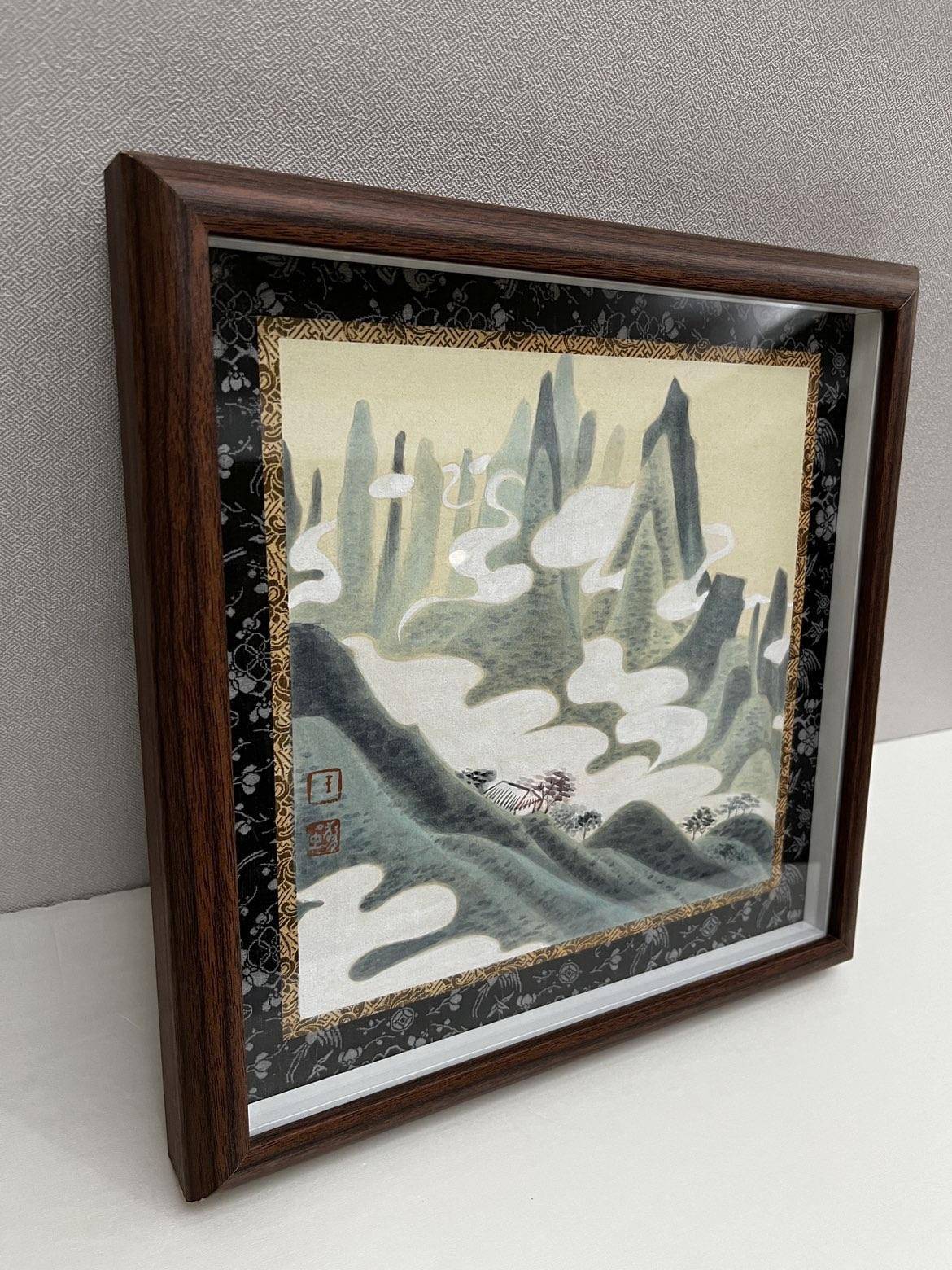 仿古山水小品（卡纸）028 - 王丽燕 作品图2