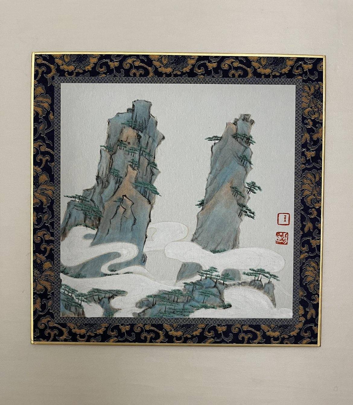 仿古山水小品（卡纸）029 - 王丽燕 作品图3