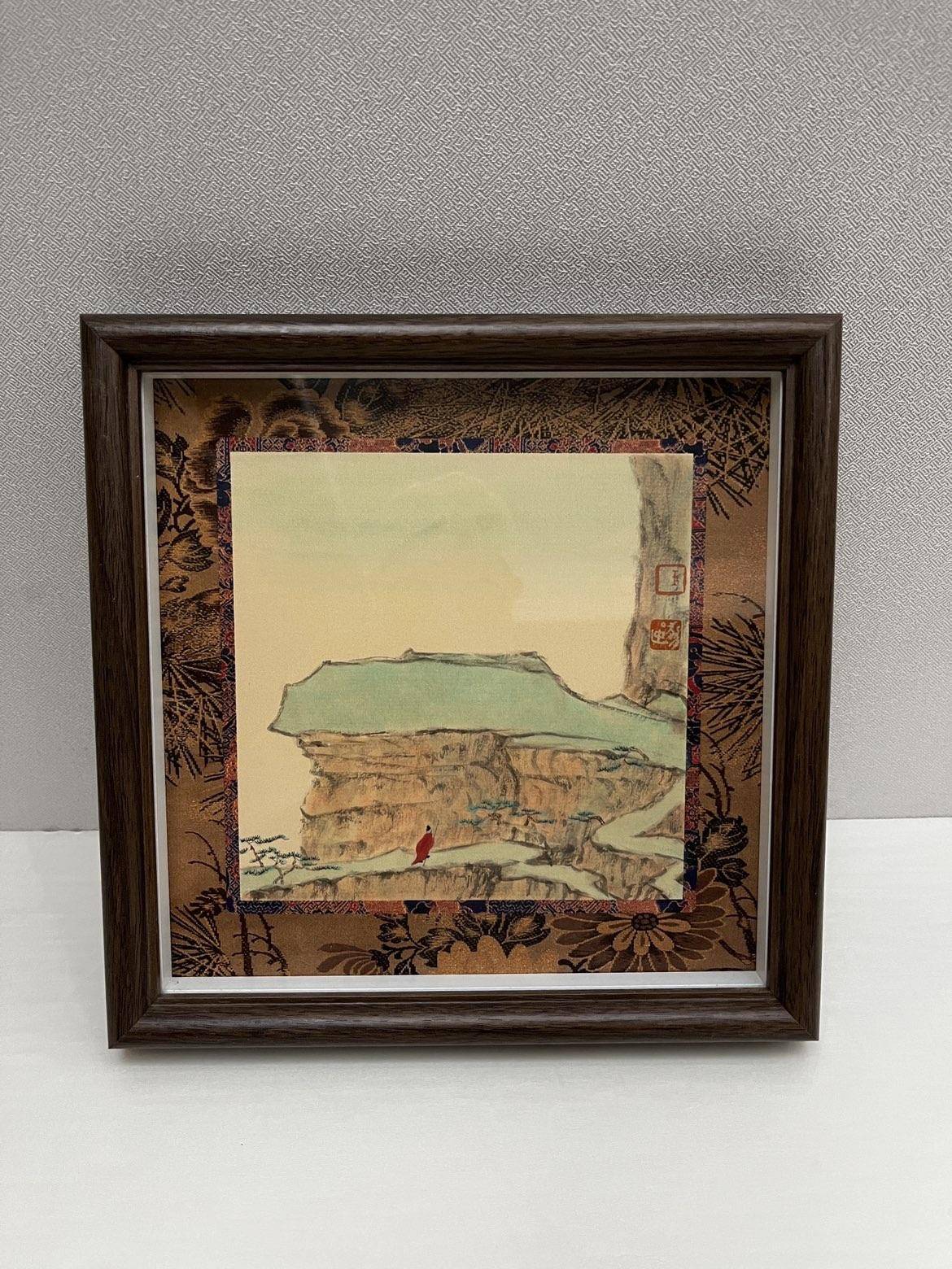 仿古山水小品（卡纸）021 - 王丽燕 作品图1