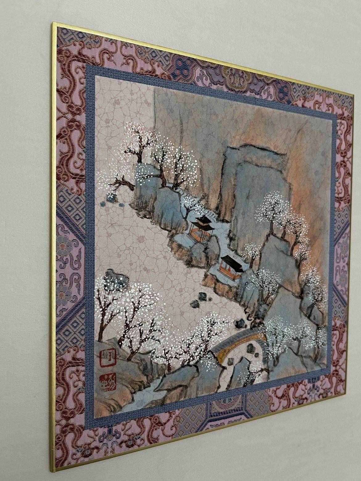 仿古山水小品（卡纸）030 - 王丽燕 作品图5