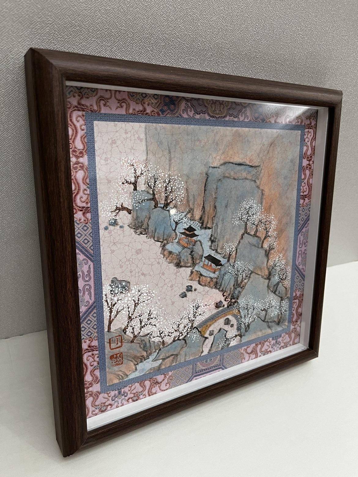 仿古山水小品（卡纸）030 - 王丽燕 作品图2