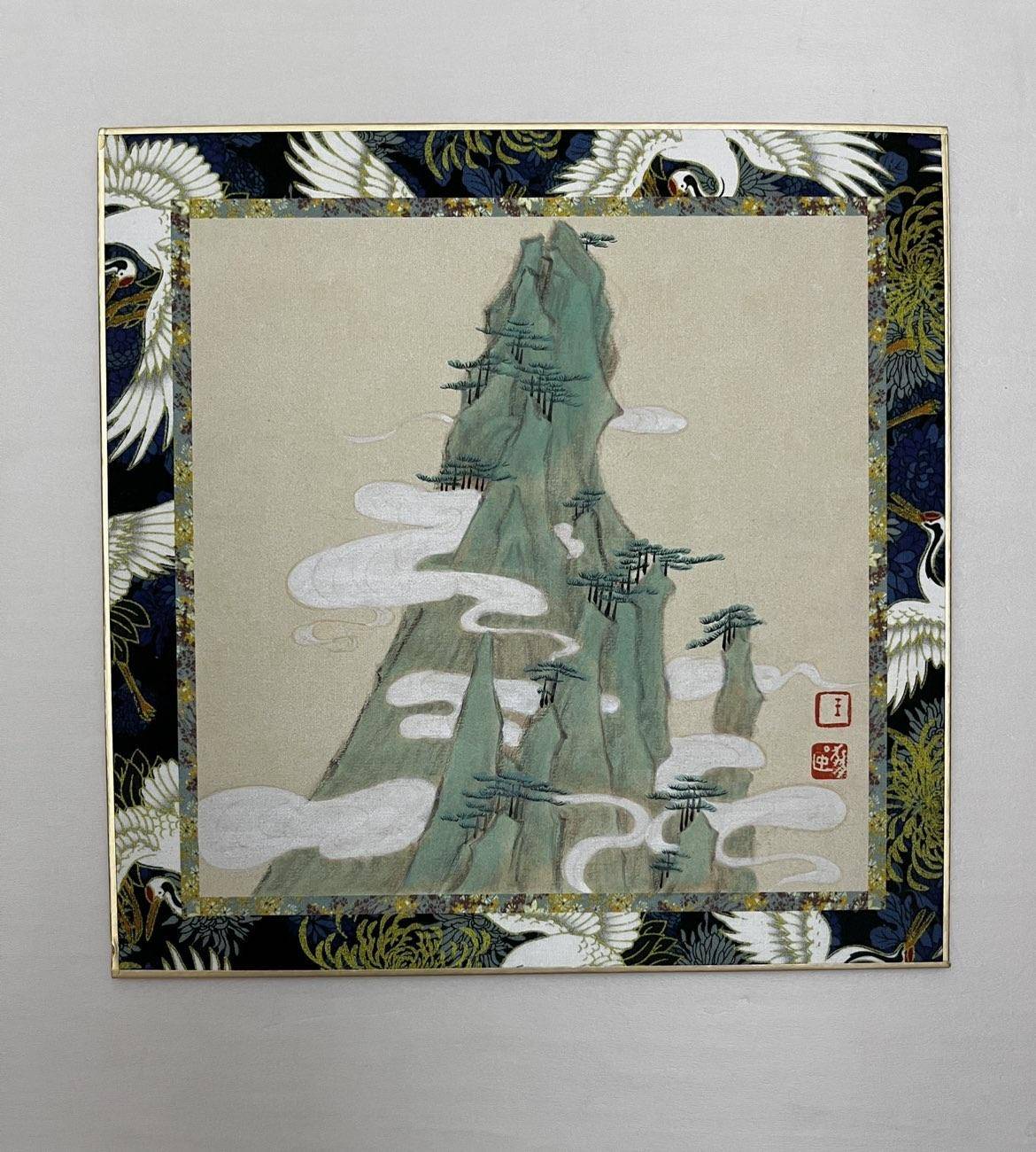 仿古山水小品（卡纸）027 - 王丽燕 作品图3