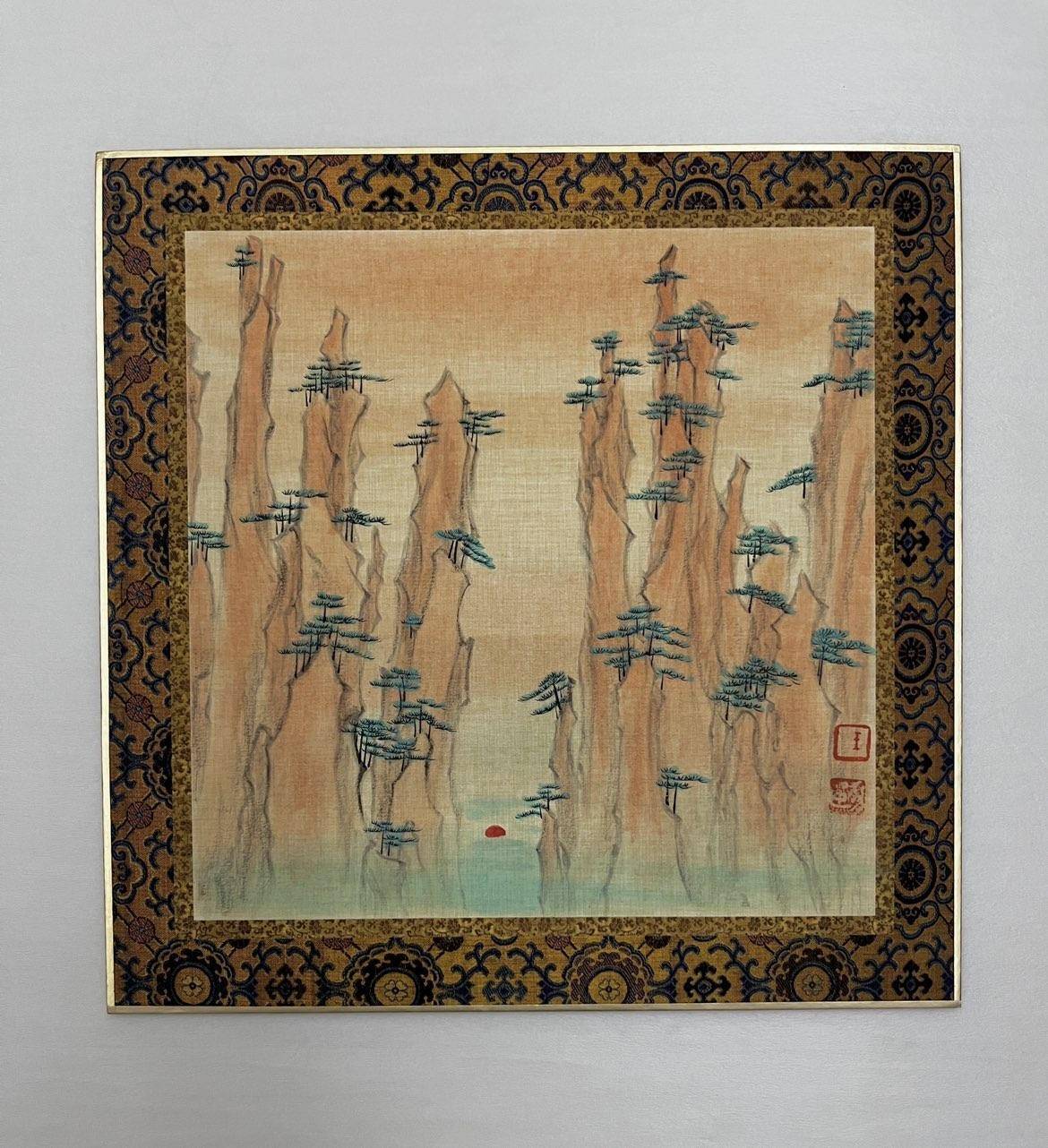 仿古山水小品（卡纸）026 - 王丽燕 作品图3