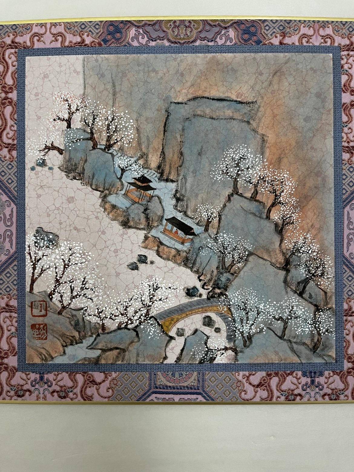 仿古山水小品（卡纸）030 - 王丽燕 作品图4