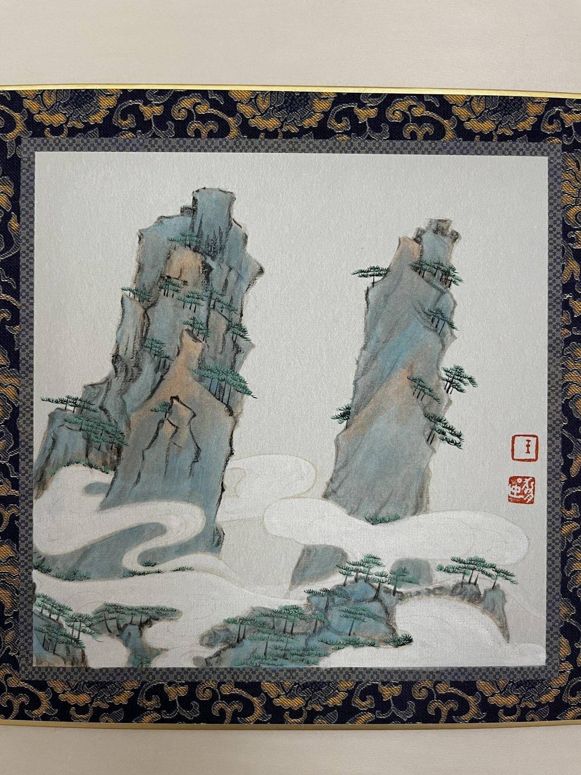仿古山水小品（卡纸）029 - 王丽燕 作品图4