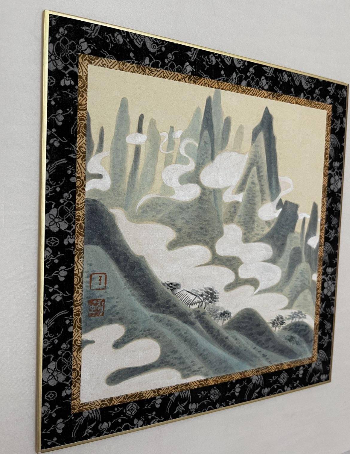 仿古山水小品（卡纸）028 - 王丽燕 作品图5