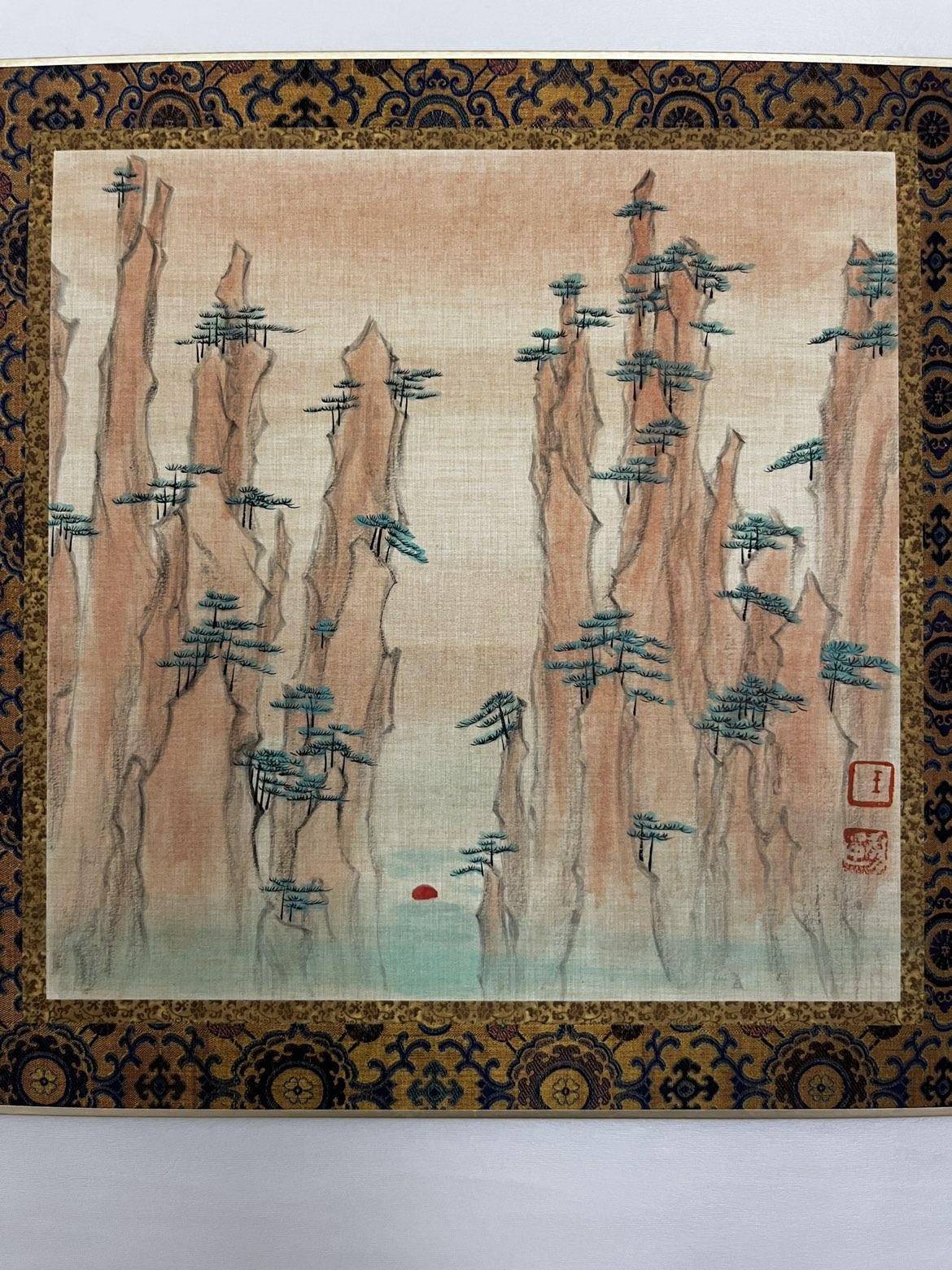 仿古山水小品（卡纸）026 - 王丽燕 作品图4