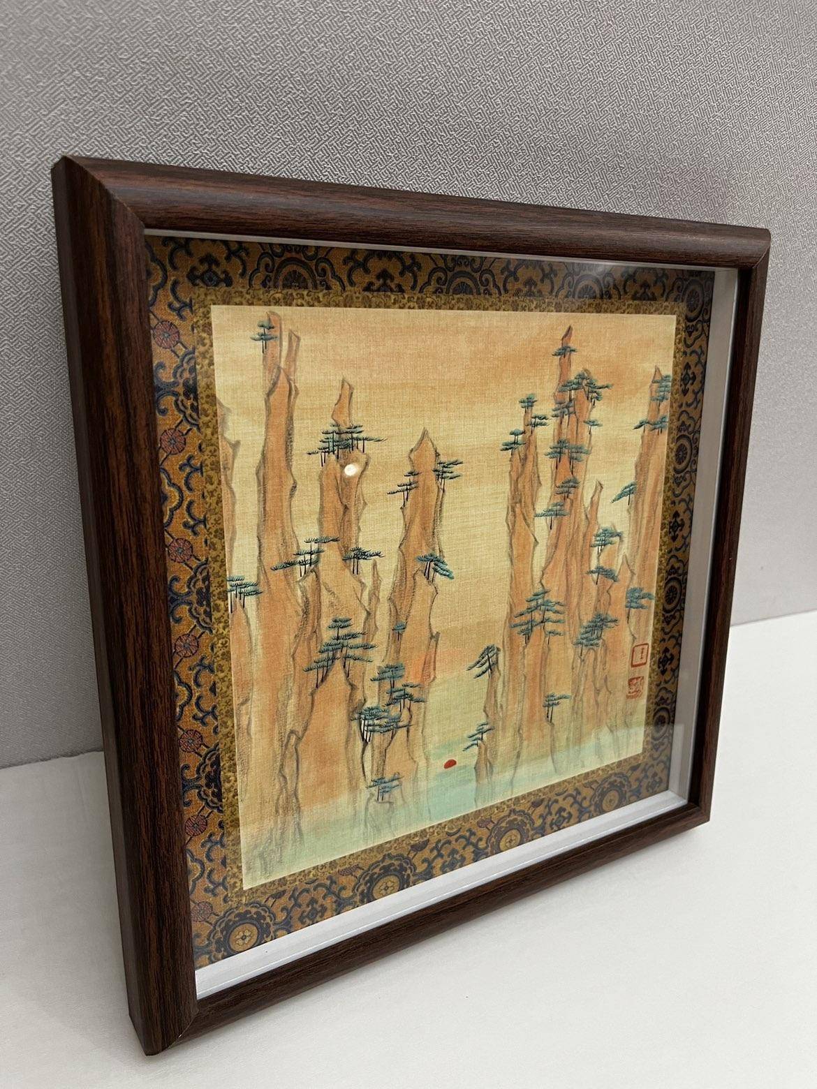 仿古山水小品（卡纸）026 - 王丽燕 作品图2