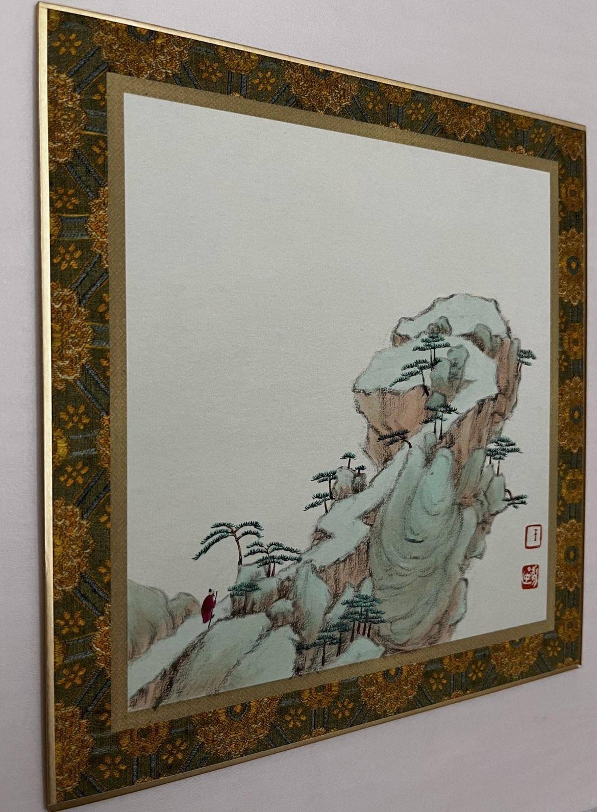 仿古山水小品（卡纸）024 - 王丽燕 作品图5