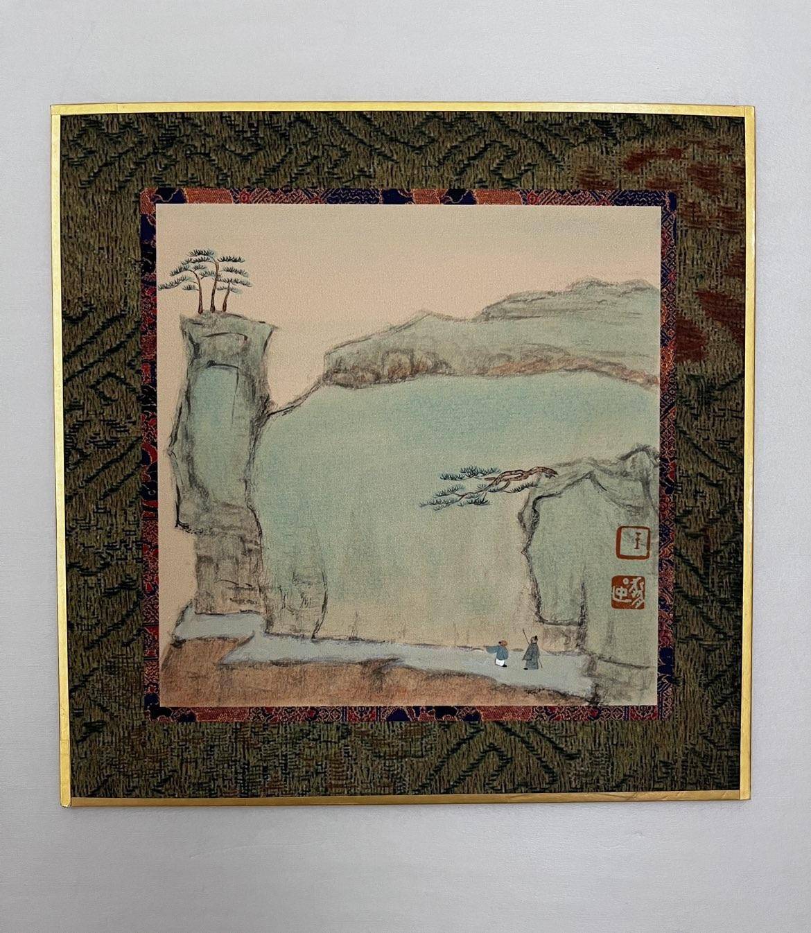 仿古山水小品（卡纸）022 - 王丽燕 作品图3