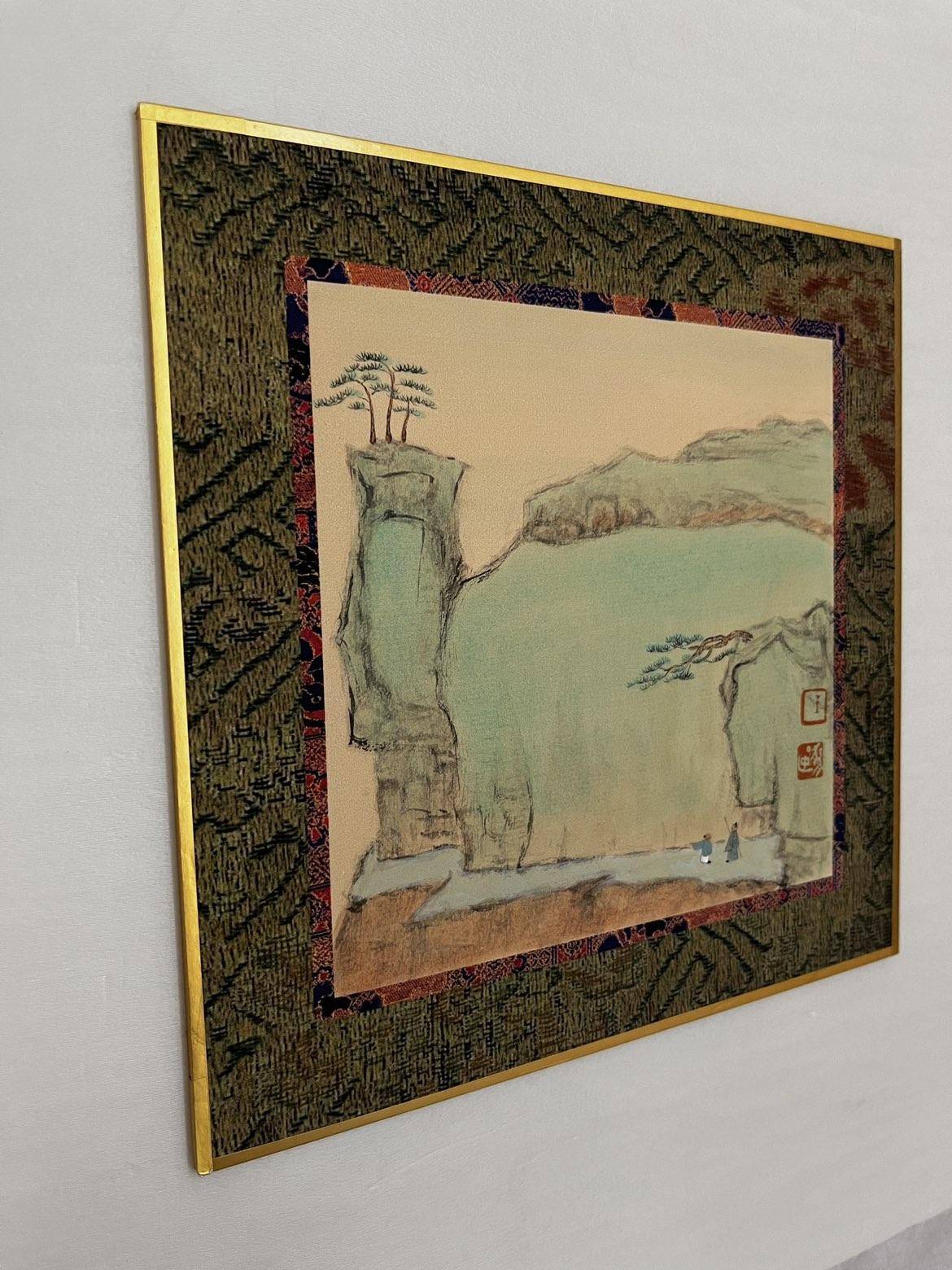 仿古山水小品（卡纸）022 - 王丽燕 作品图5