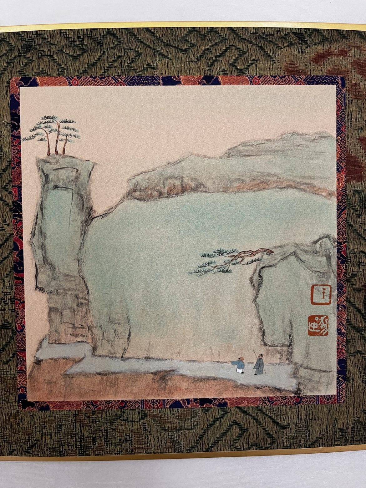 仿古山水小品（卡纸）022 - 王丽燕 作品图4