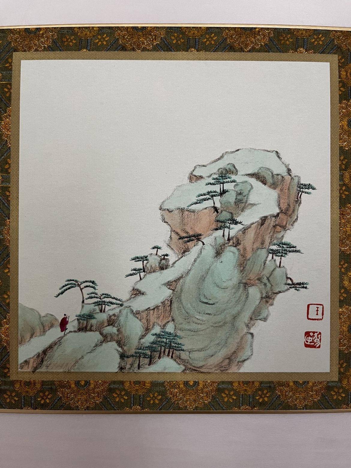 仿古山水小品（卡纸）024 - 王丽燕 作品图4