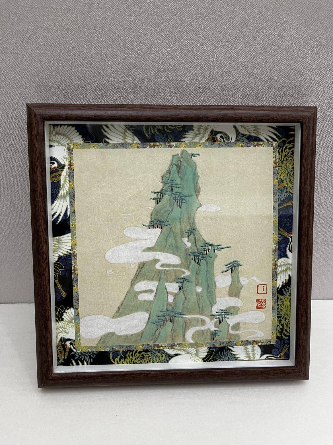 仿古山水小品（卡纸）027 - 王丽燕 作品图1