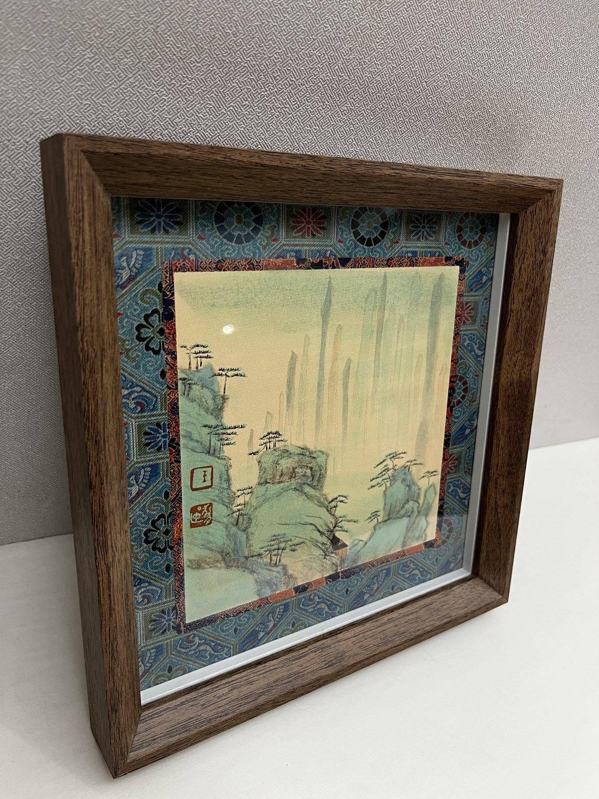 仿古山水小品（卡纸）023 - 王丽燕 作品图2