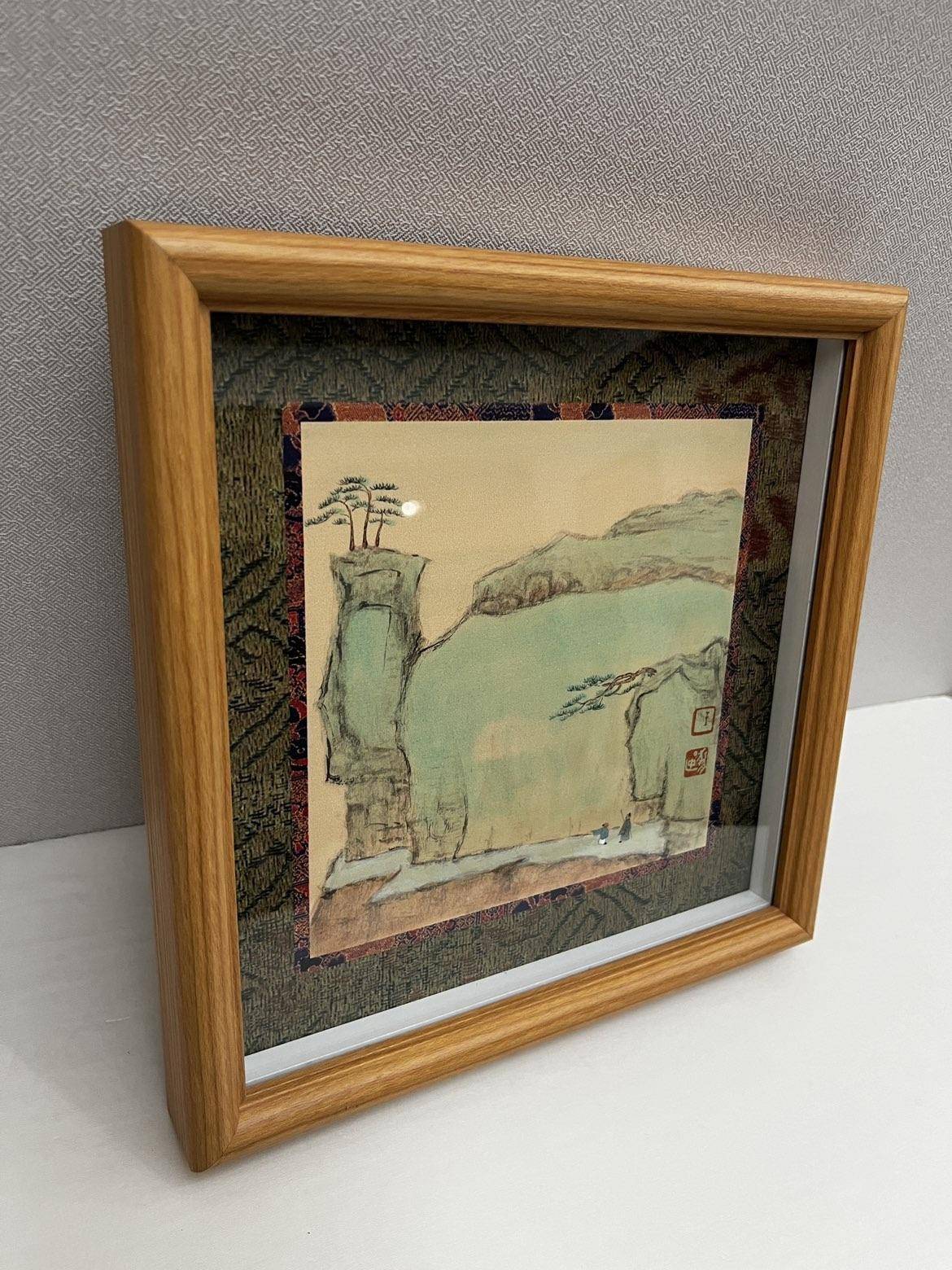 仿古山水小品（卡纸）022 - 王丽燕 作品图2