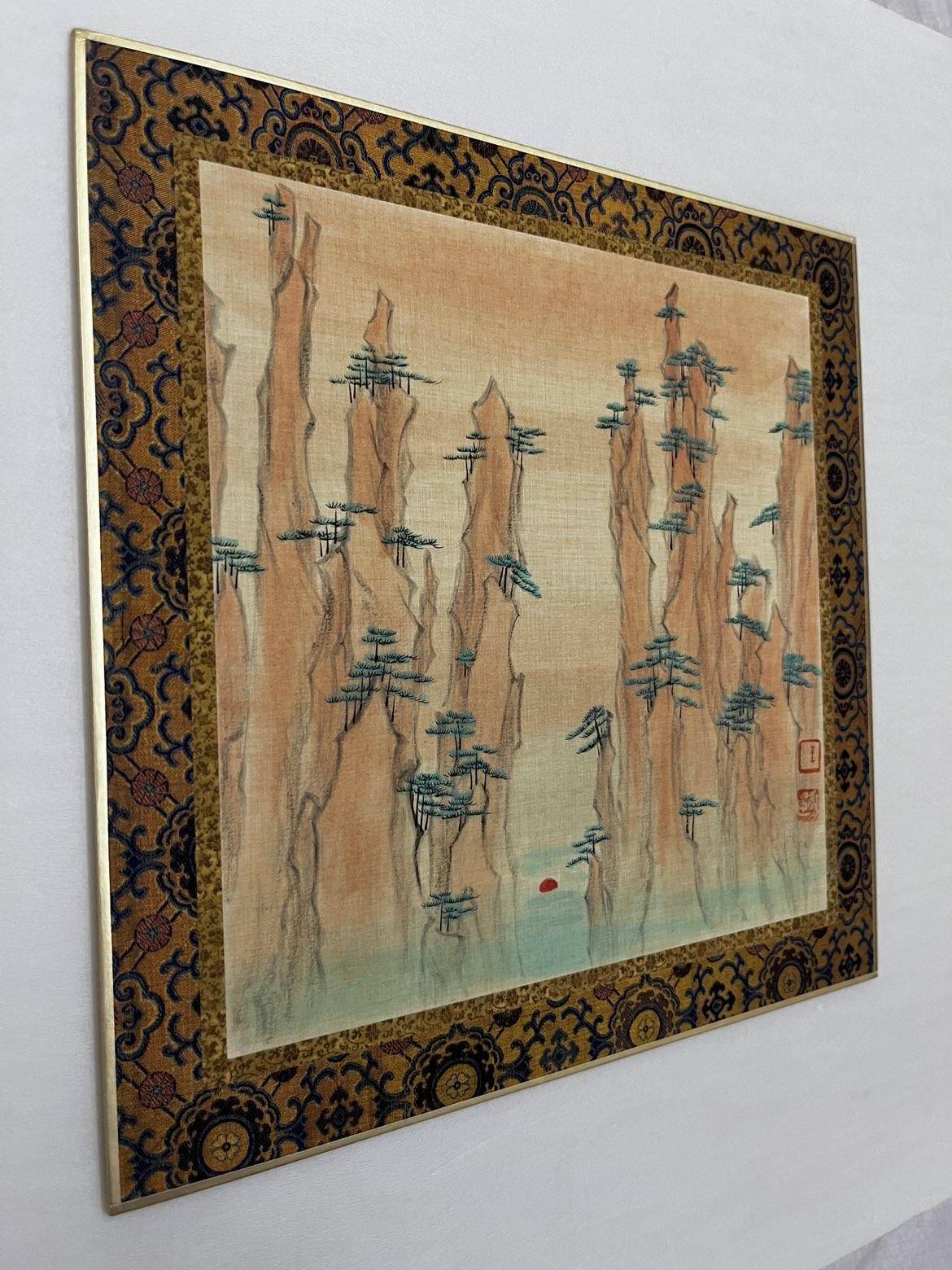 仿古山水小品（卡纸）026 - 王丽燕 作品图5