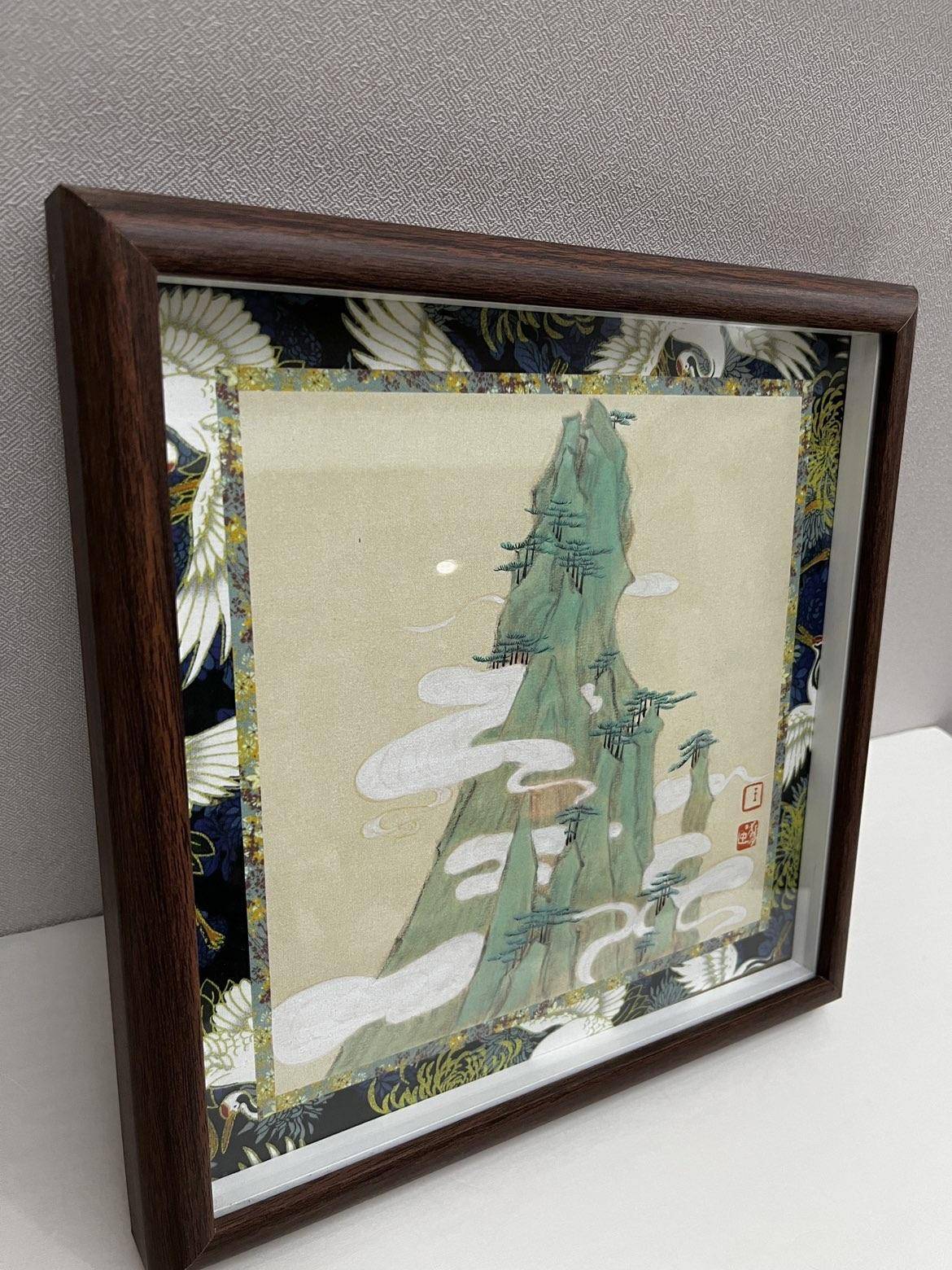 仿古山水小品（卡纸）027 - 王丽燕 作品图2