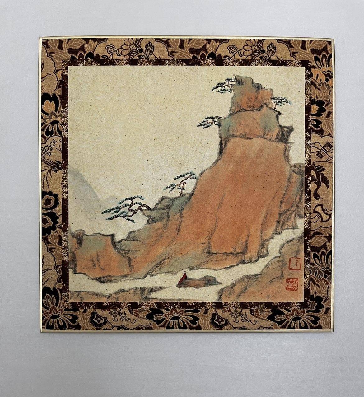 仿古山水小品（卡纸）025 - 王丽燕 作品图3