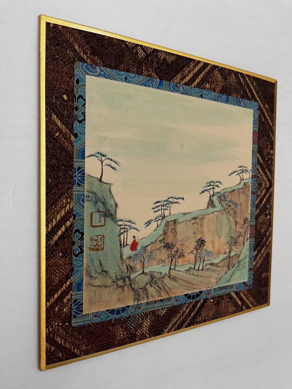 仿古山水小品（卡纸）020 - 王丽燕 作品图5