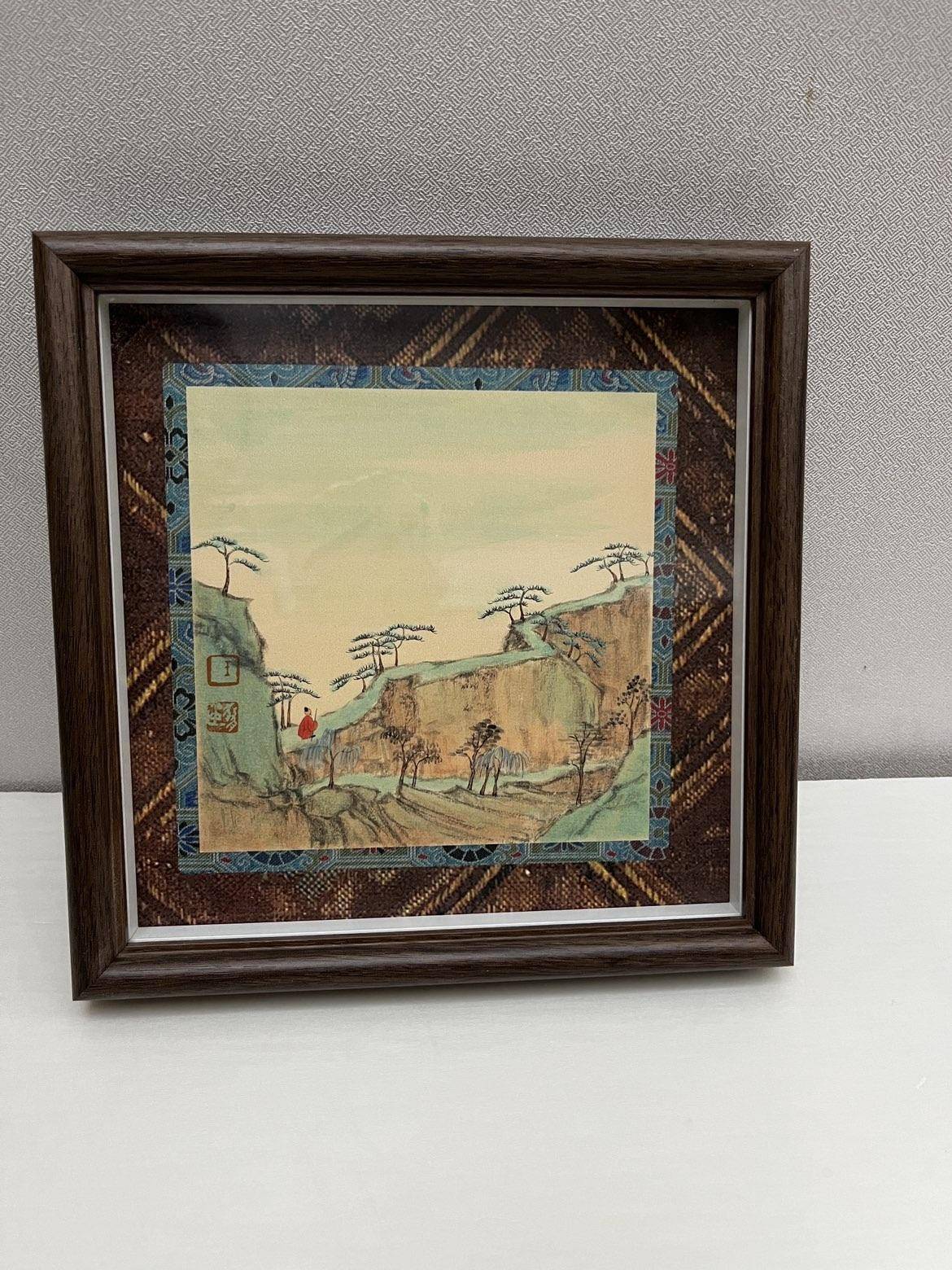 仿古山水小品（卡纸）020 - 王丽燕 作品图1