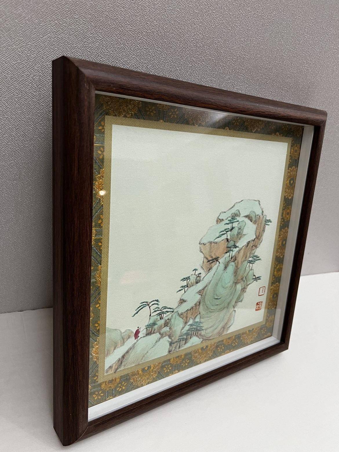 仿古山水小品（卡纸）024 - 王丽燕 作品图2