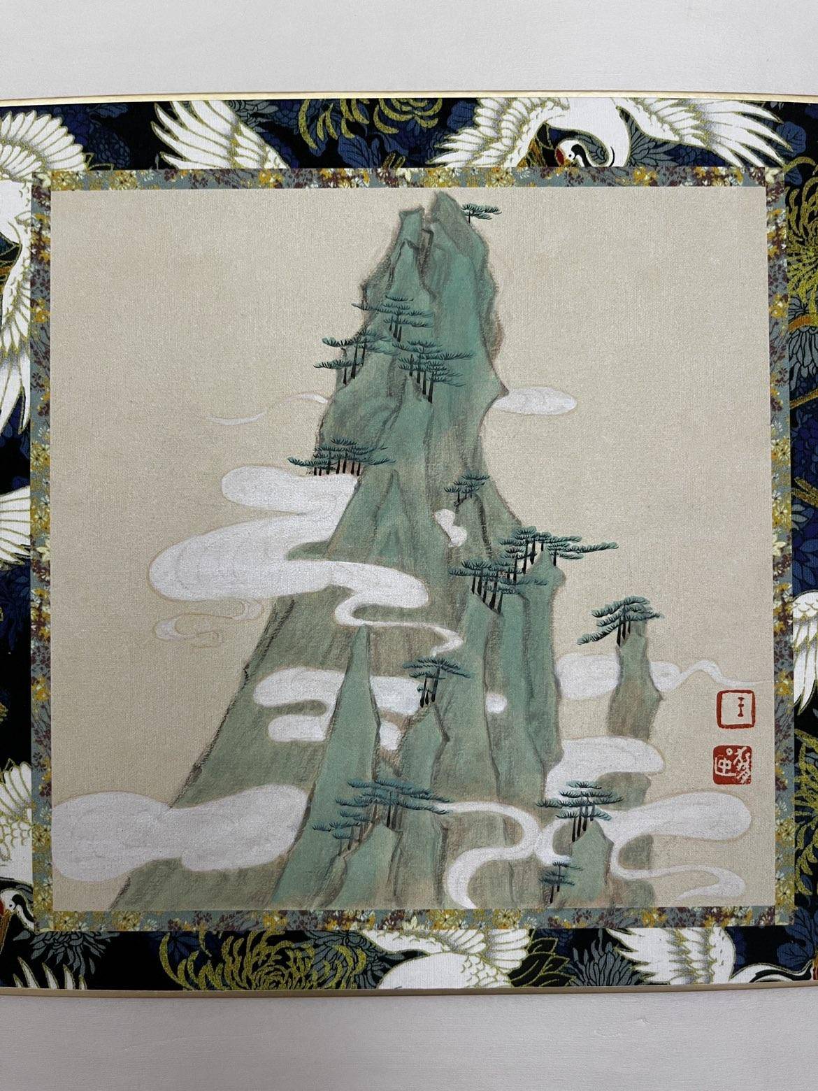 仿古山水小品（卡纸）027 - 王丽燕 作品图4
