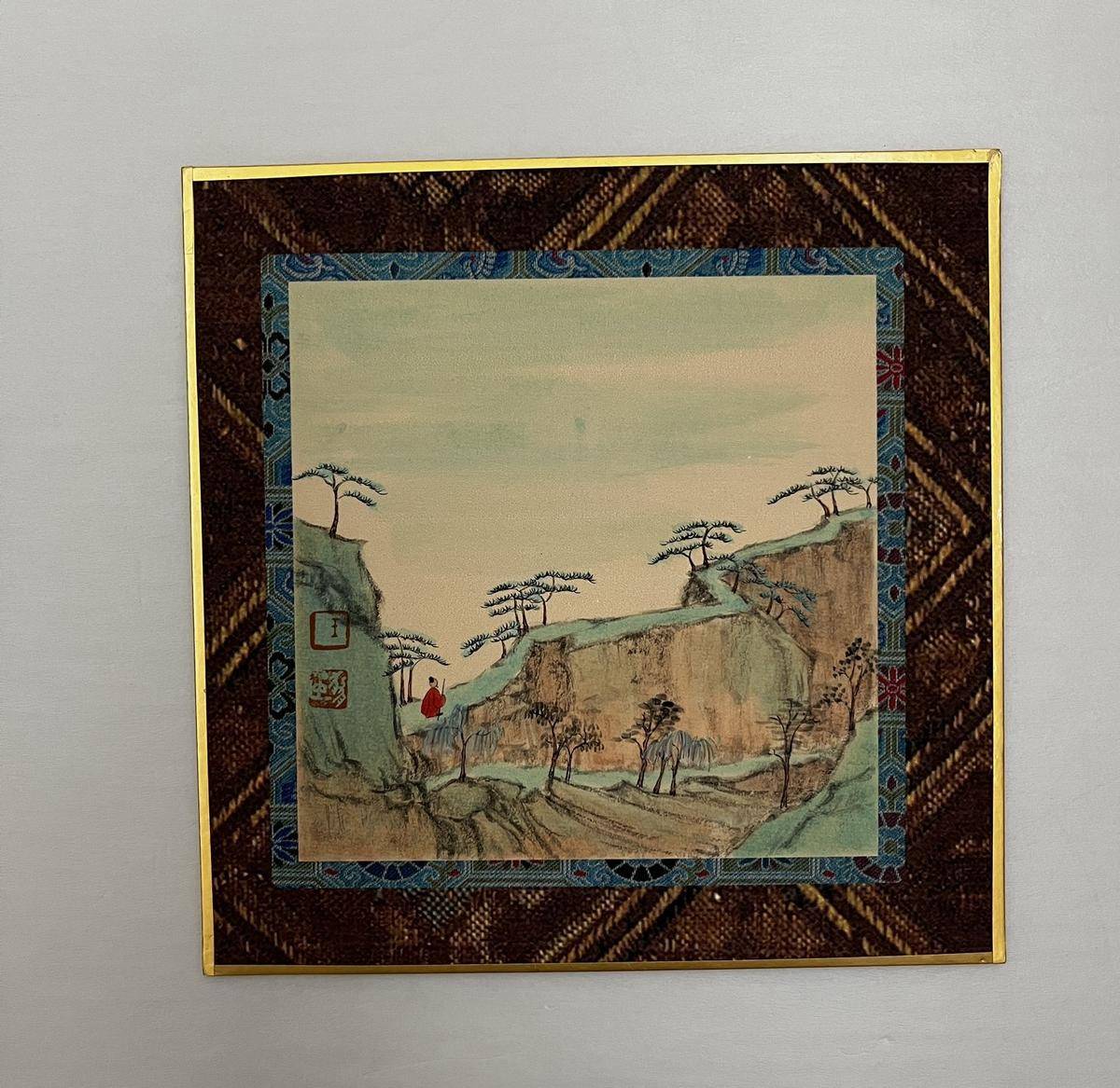 仿古山水小品（卡纸）020 - 王丽燕 作品图3