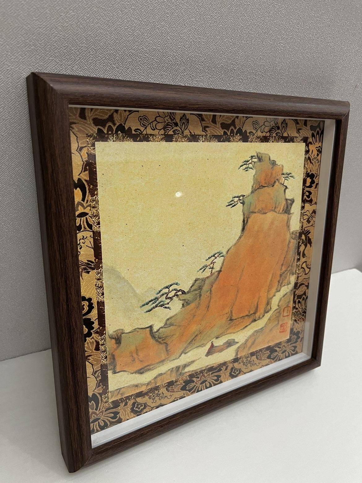 仿古山水小品（卡纸）025 - 王丽燕 作品图2