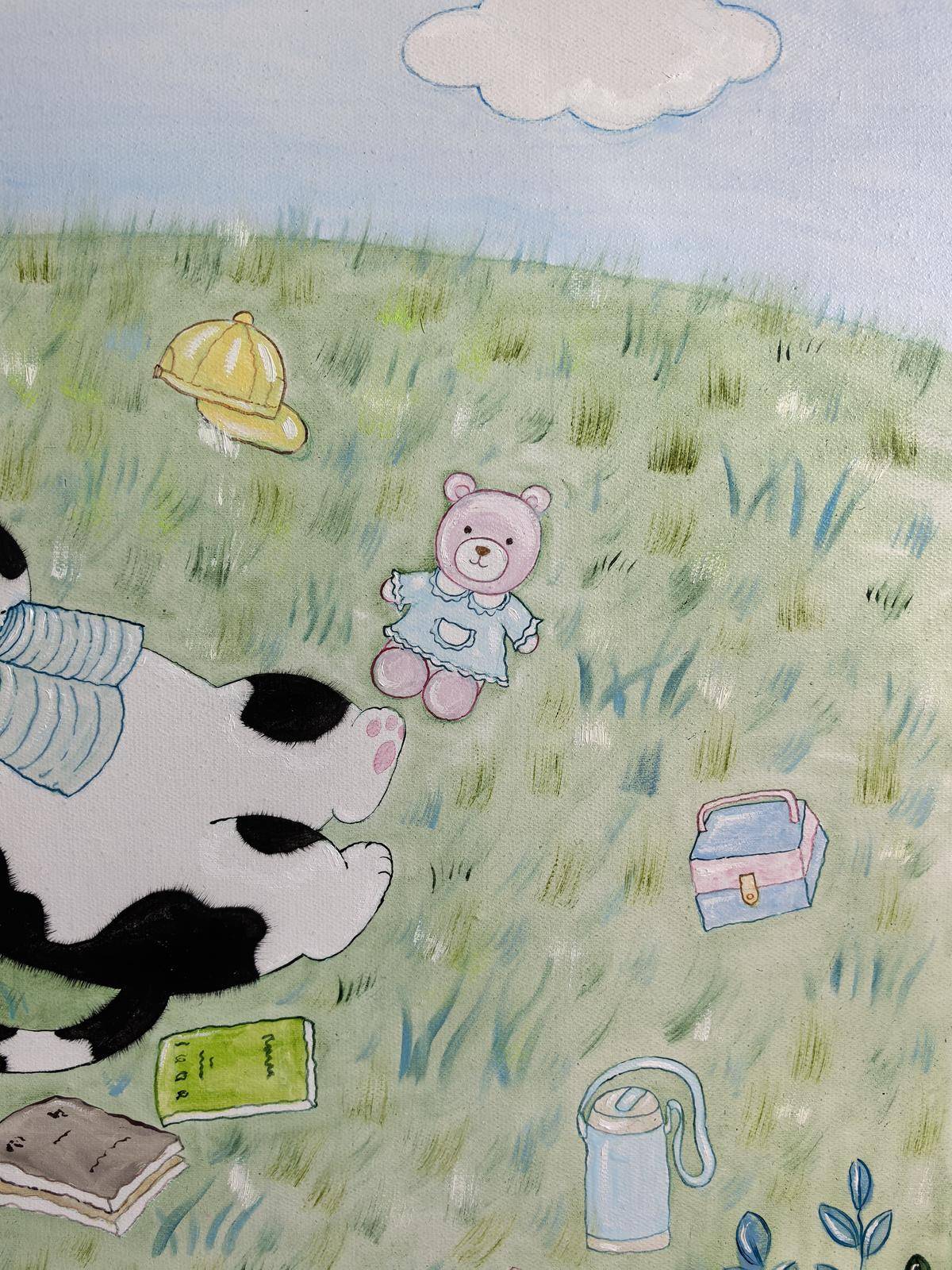 小猫咪的悠闲假期 - 王夏 作品图3