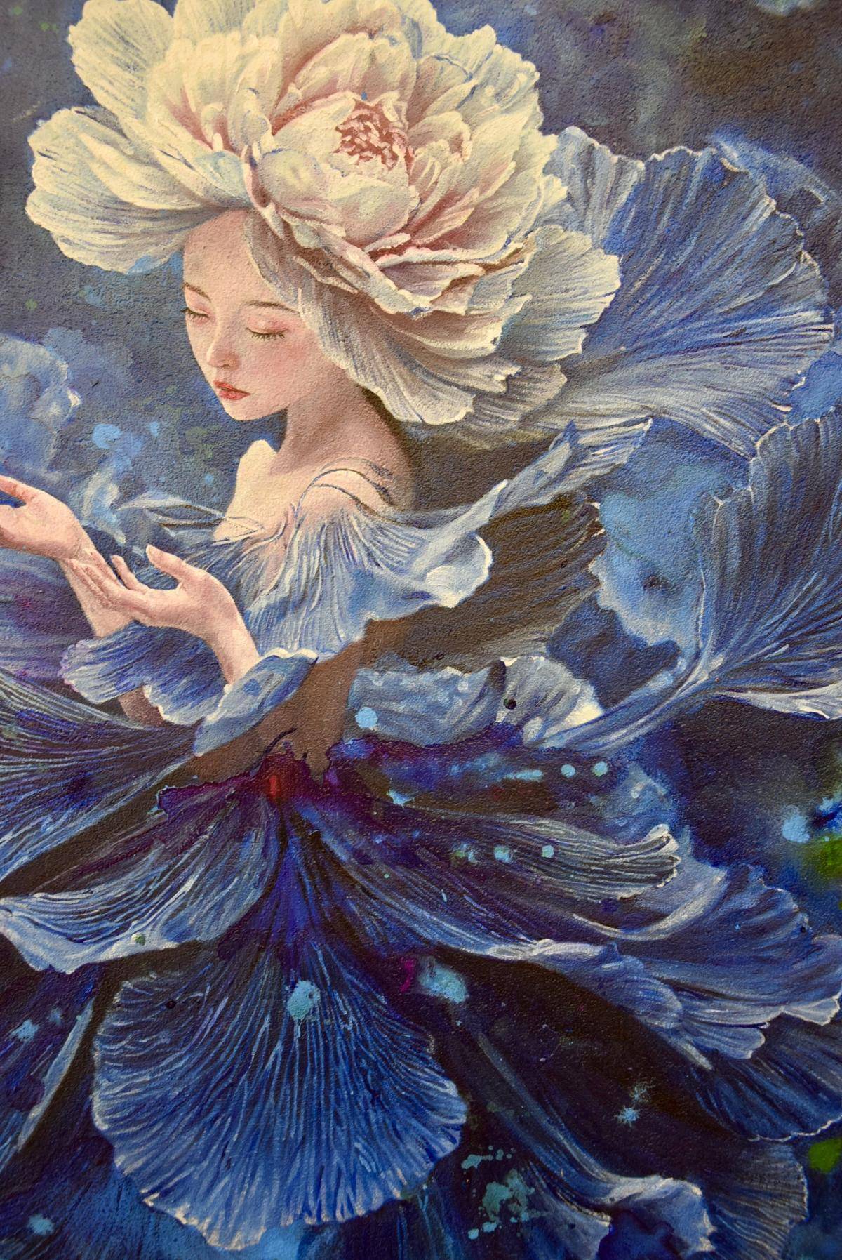 花间一梦系列之十六 - 王家栋 作品图2