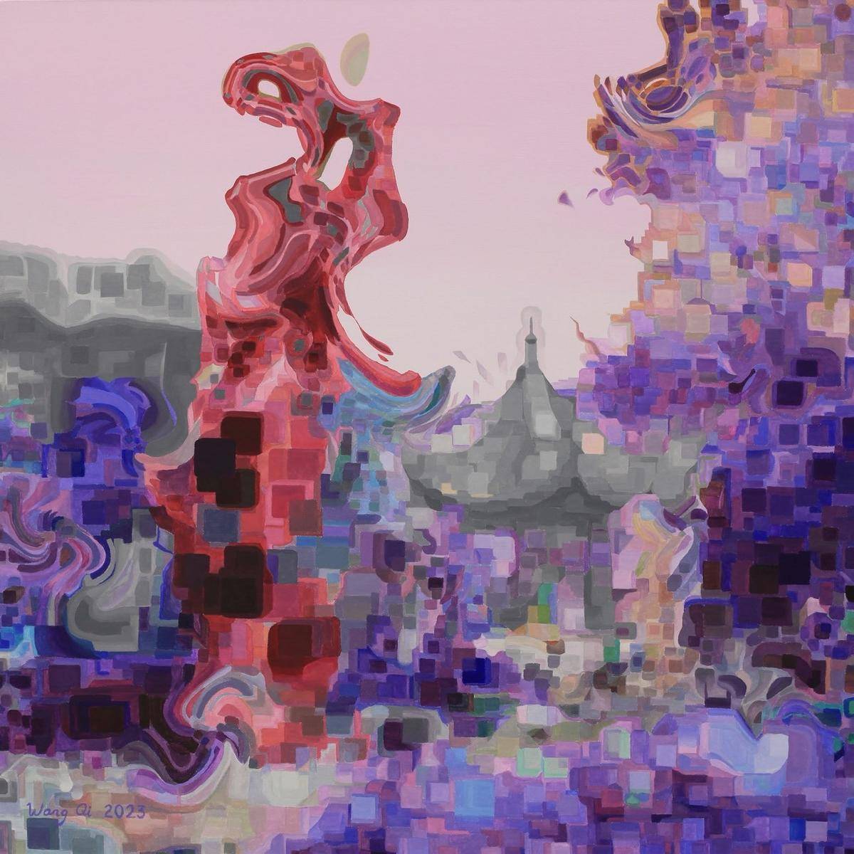 赛博园林&middot;冠云峰 - 王琪 作品图1