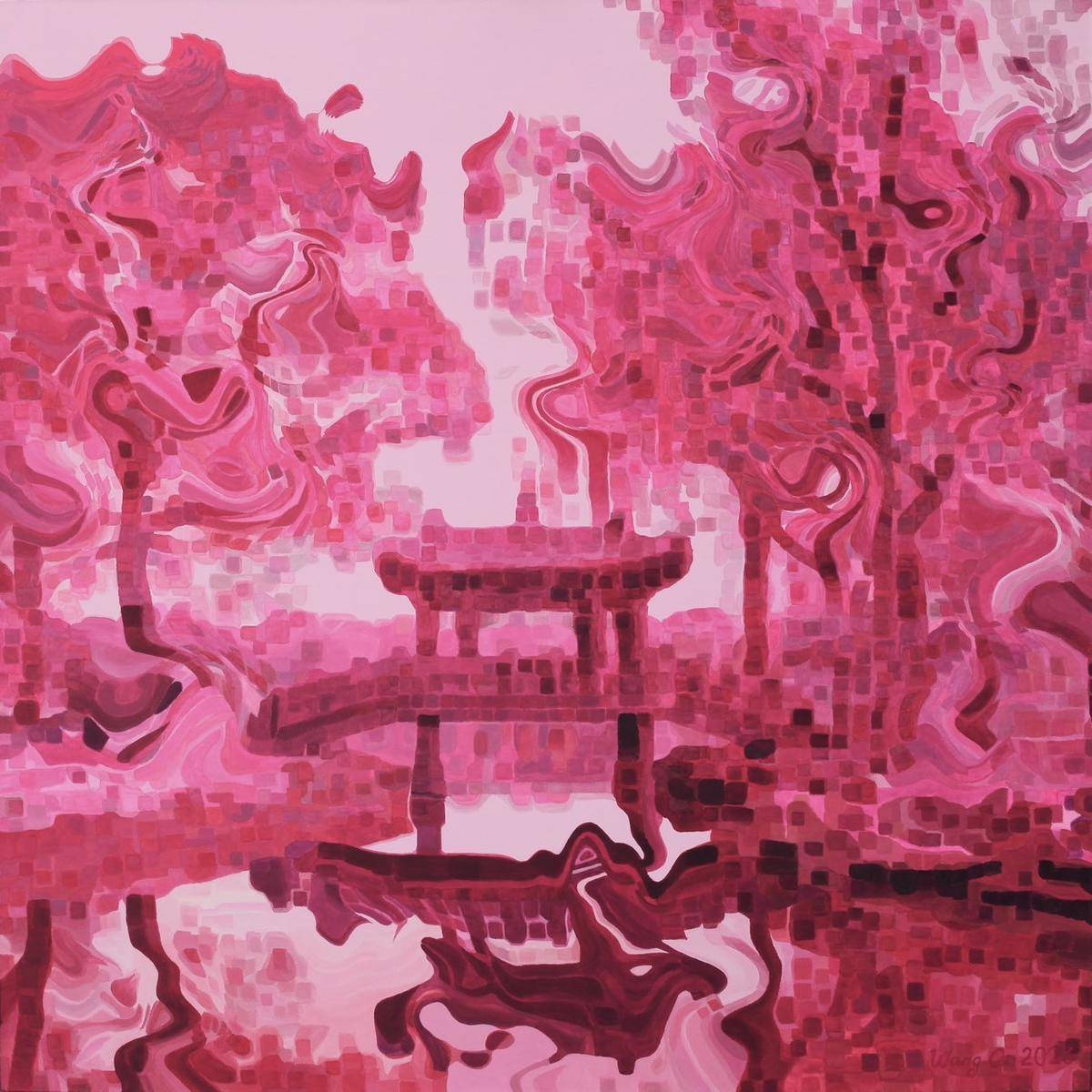 赛博园林&middot;桥一 - 王琪 作品图1