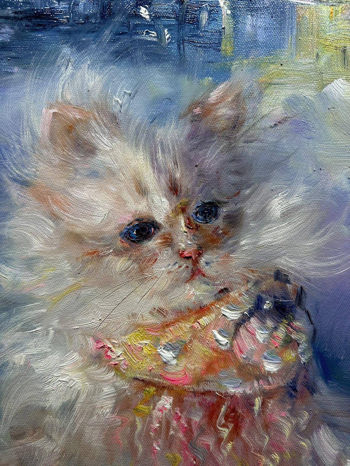 幻彩绒猫 - 梁峰 作品图2