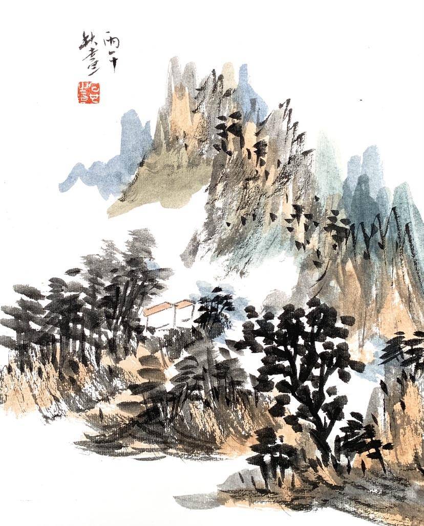 秋山 - 左正伟 作品图1