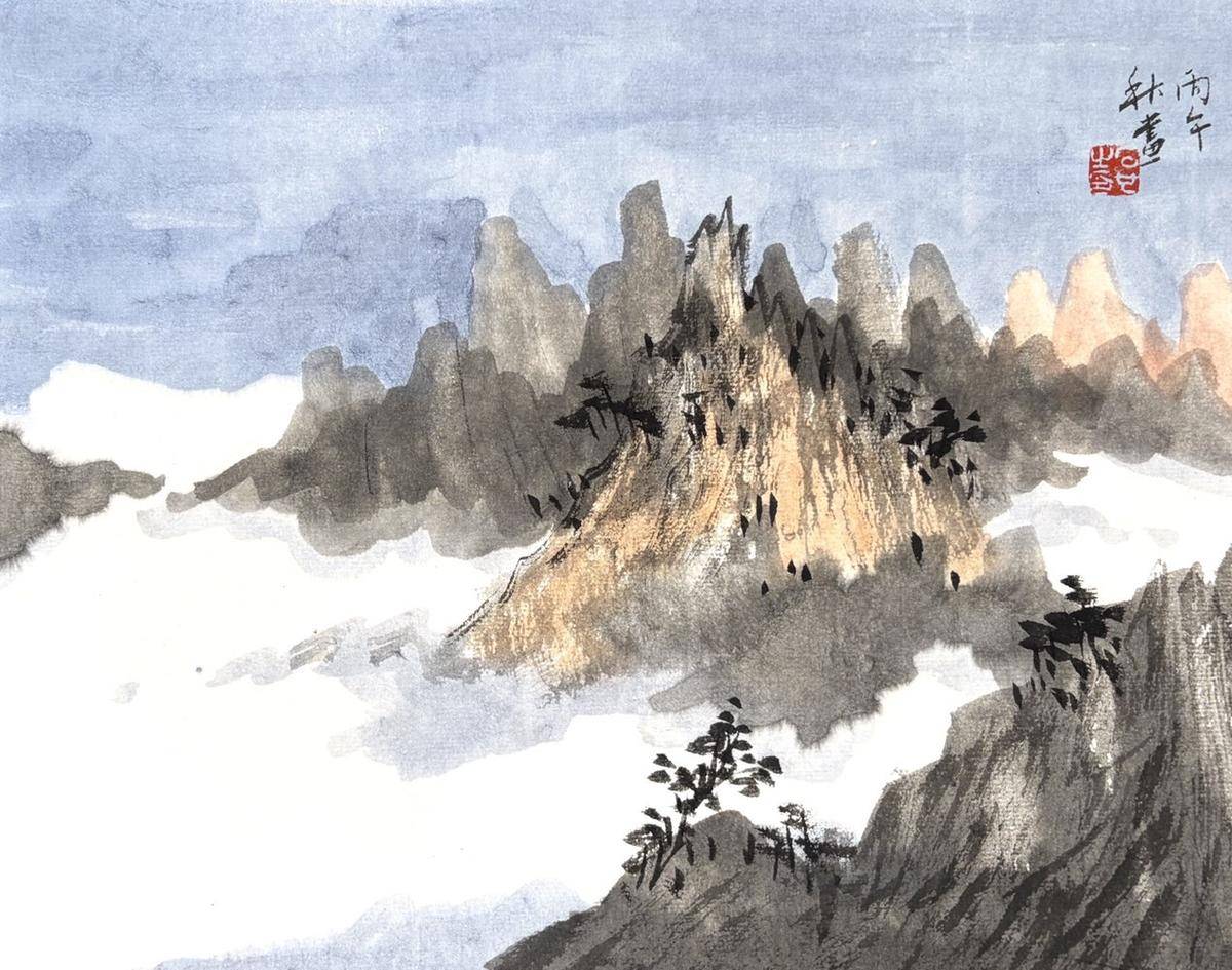 黄山四幅 - 左正伟 作品图2