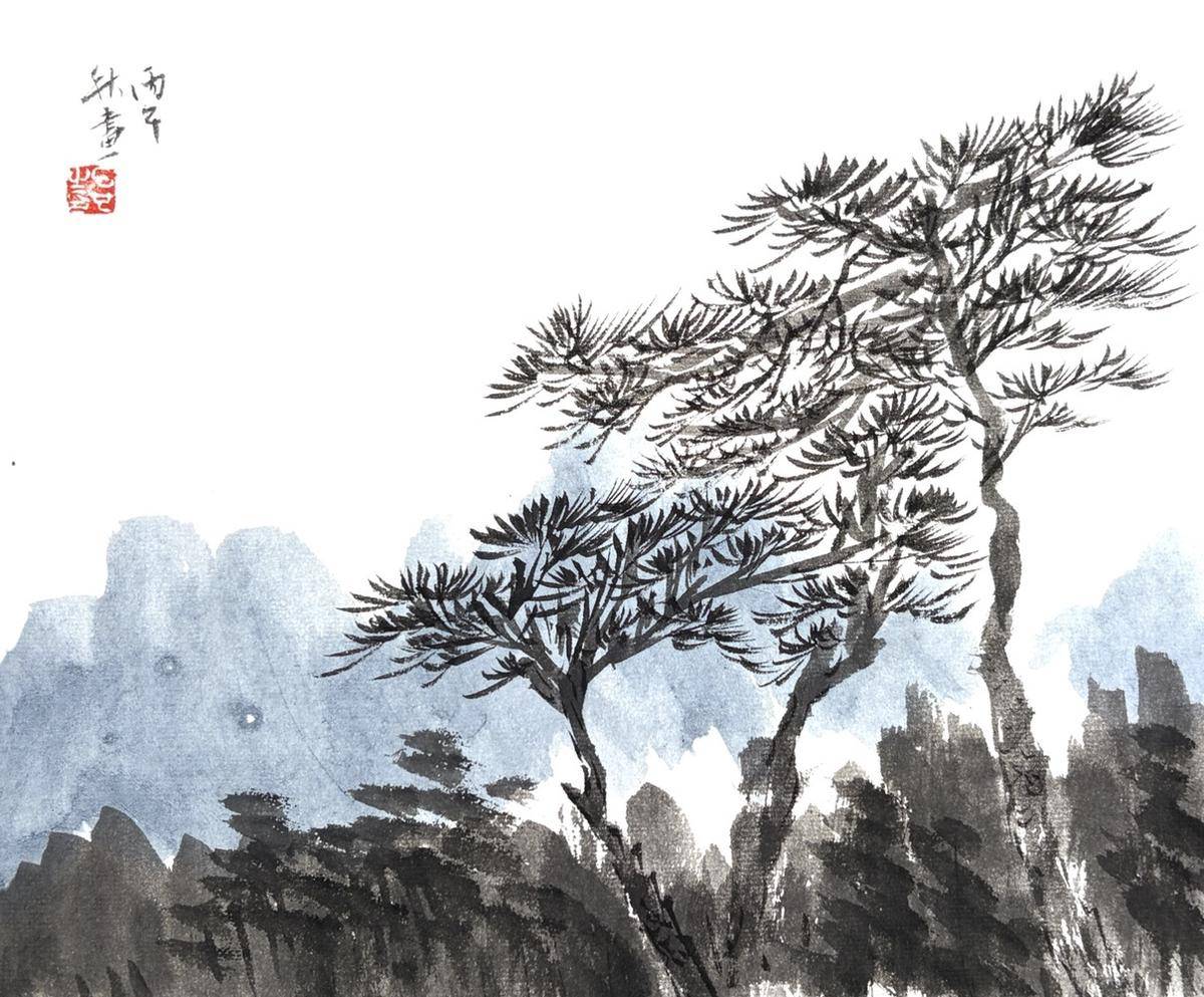 黄山四幅 - 左正伟 作品图3
