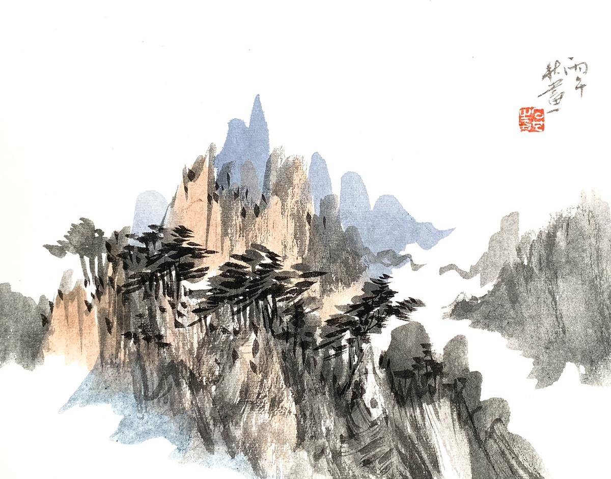 黄山四幅 - 左正伟 作品图4