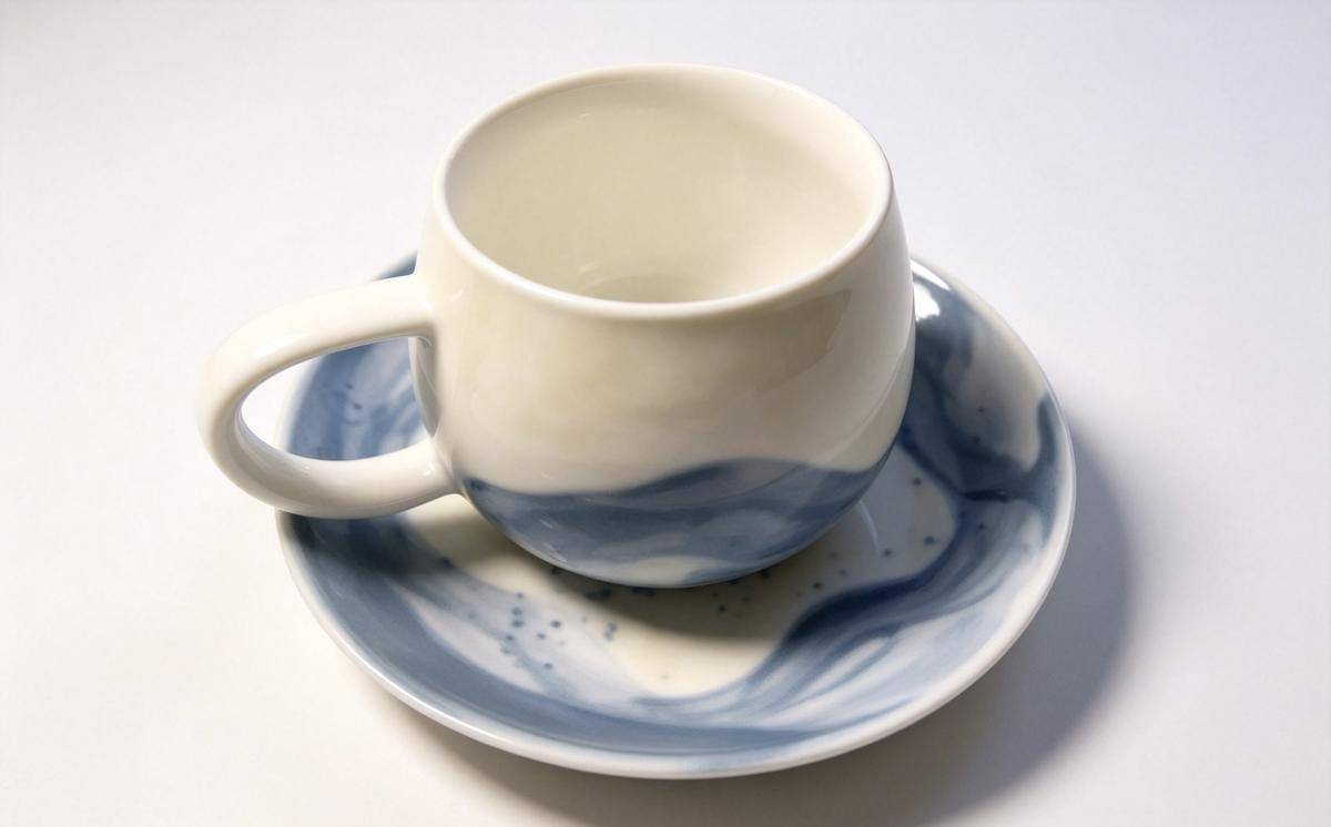 陶瓷 | 手搓咖啡杯 - 申洪钰 作品图1