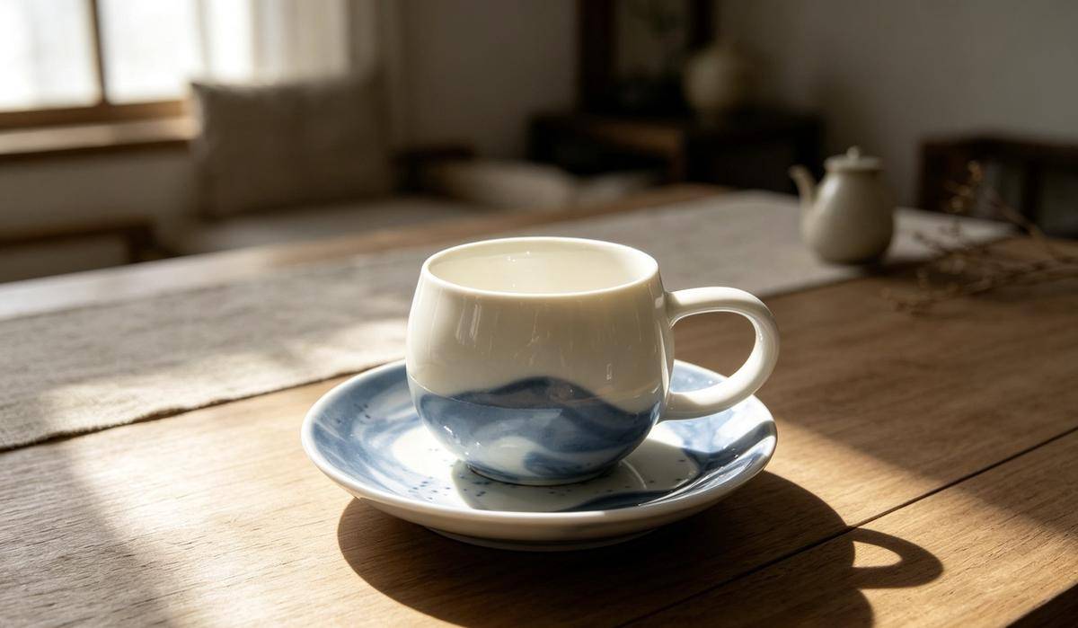 陶瓷 | 手搓咖啡杯 - 申洪钰 作品图2