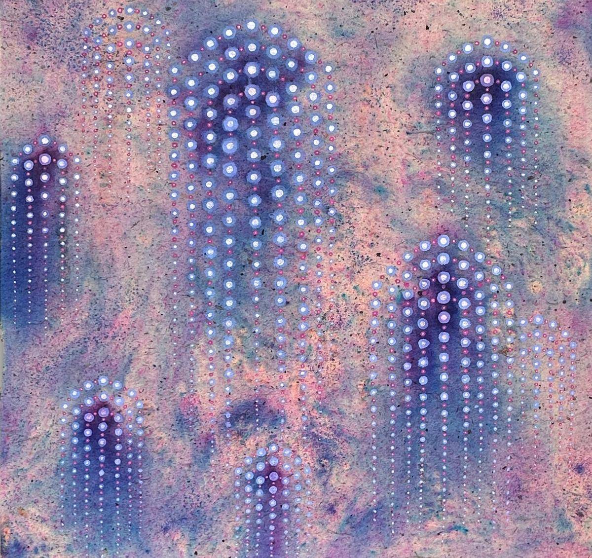 晚星垂纱 - 姜维维 作品图1