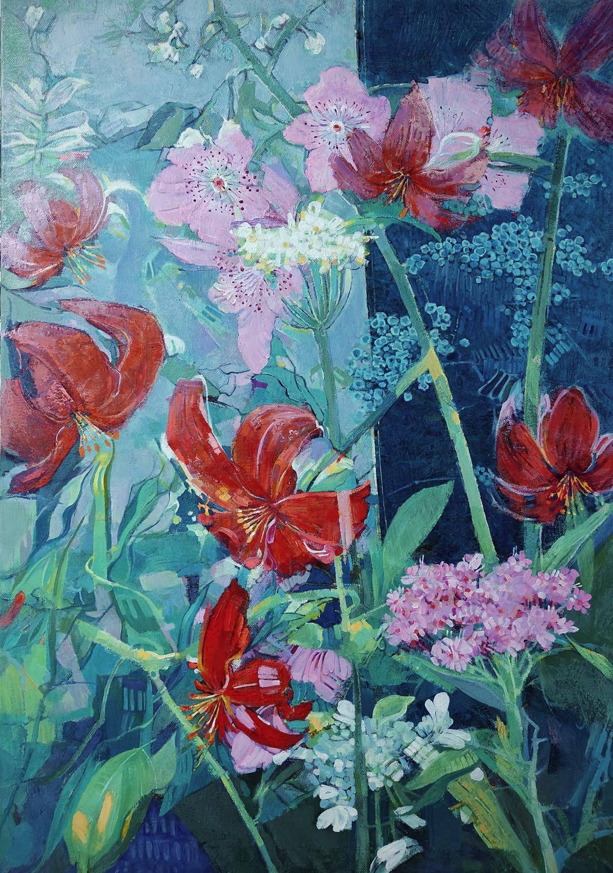 花开赴山海 - 郑泓 作品图1