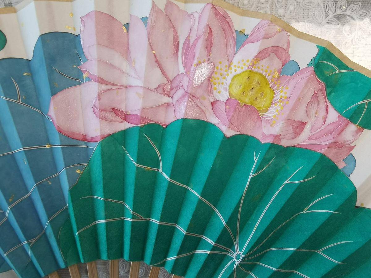 王璇作品《荷花锦鲤》 - 王璇 作品图2