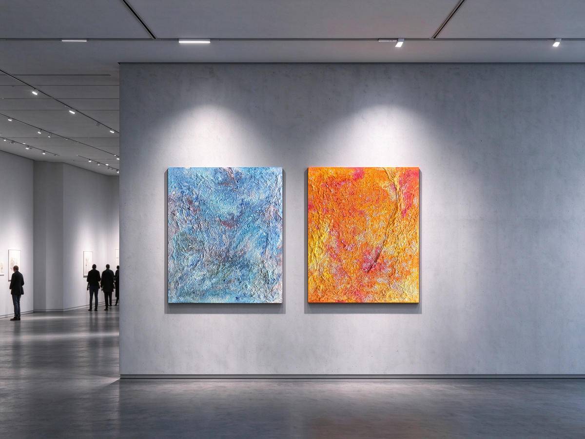 不被定义的色彩160x100cm（莫奈的花园80） - 王志强 作品图6
